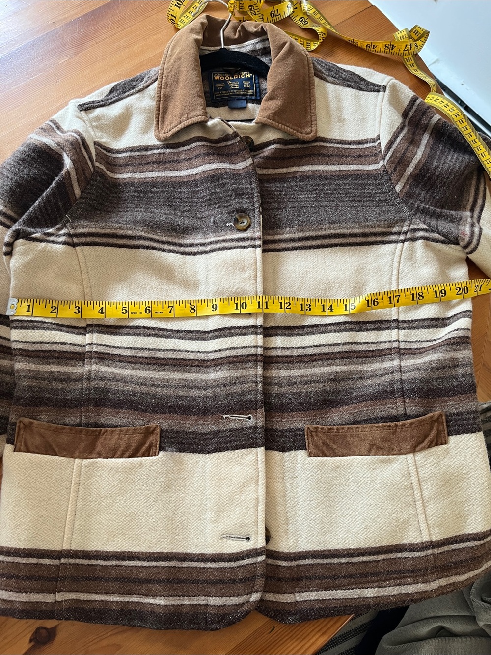 Woolrich Jacket Wool Medium - Picture 6 of 7